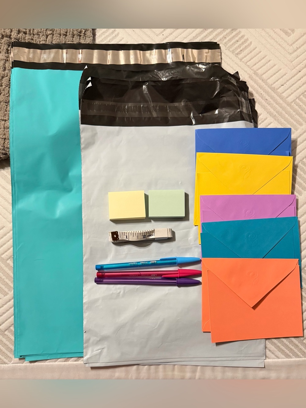 Assorted Bright Poshmark Sales Stationery Set